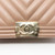 Chanel 18S Le Boy Old Medium Beige Nude Chevron Caviar with shiny light gold hardware