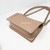 VAN CLEEF 
ARPELS Chanel 18S Le Boy Old Medium Nude Blush Pink Chevron Caviar with light gold hardware 