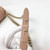 VAN CLEEF 
ARPELS Chanel 18S Le Boy Old Medium Nude Blush Pink Chevron Caviar with light gold hardware 