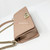 VAN CLEEF 
ARPELS Chanel 18S Le Boy Old Medium Nude Blush Pink Chevron Caviar with light gold hardware 