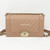 VAN CLEEF 
ARPELS Chanel 18S Le Boy Old Medium Nude Blush Pink Chevron Caviar with light gold hardware 