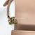 VAN CLEEF 
ARPELS Chanel 18S Le Boy Old Medium Nude Blush Pink Chevron Caviar with light gold hardware 