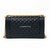 Chanel Le Boy Old Medium Black Quilted Caviar with brushed gold hardware