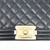 VAN CLEEF 
ARPELS Chanel Le Boy Old Medium Black Quilted Caviar with brushed gold hardware 