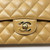 Chanel Vintage Classic Medium Double Flap Dark Beige Quilted Caviar with 24K gold plated hardware