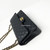 Chanel Classic Black Medium Double Flap Caviar with gold hardware