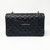 VAN CLEEF 
ARPELS Chanel Classic Black Medium Double Flap Caviar with gold hardware 