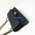 VAN CLEEF 
ARPELS Chanel Classic Black Medium Double Flap Caviar with gold hardware 