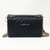 Chanel 19S Le Boy Small Black Chevron Caviar with shiny light gold hardware