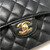 Chanel Classic Black Small Caviar Double Flap with gold hardware