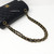 VAN CLEEF 
ARPELS Chanel Classic Black Small Caviar Double Flap with gold hardware 