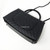 VAN CLEEF 
ARPELS Chanel 18A So Black Small Coco Handle Chevron Caviar with shiny black hardware 