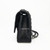 VAN CLEEF 
ARPELS Chanel Classic  Black Quilted Caviar Medium Double Flap with silver hardware 