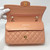 Chanel Vintage Classic Medium Double Flap Salmon Pink Quilted Caviar with 24k gold plated hardware-1653429452