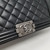 VAN CLEEF 
ARPELS Chanel 2018 Le Boy Old Medium Black Quilted Caviar with ruthenium hardware-1653429792 