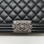 VAN CLEEF 
ARPELS Chanel 2018 Le Boy Old Medium Black Quilted Caviar with ruthenium hardware-1653429792 
