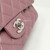 Chanel Classic Medium Double Flap Iridescent Mauve Lambskin with silver hardware