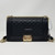 Chanel 17P Le Boy Old Medium Iridescent Black Quilted Caviar with shiny light gold hardware-1653430167