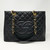 Chanel Grand Shopping Tote GST Black Quilted Caviar with gold hardware