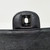 VAN CLEEF & ARPELS Chanel 17S So Black Classic Mini Rectangular Quilted Crumpled Calfskin with shiny black hardware 