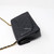 Chanel Classic Mini Square Black Quilted Caviar with 24k gold plated hardware