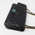 Chanel Classic Medium Double Flap Black Quilted Caviar with gold hardware.