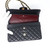 Classic Medium Double Flap Black Quilted Caviar with gold hardware