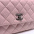 VAN CLEEF & ARPELS Chanel 17C Mini Coco Handle Sakura Pink Quilted Caviar with ruthenium hardware 