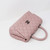 VAN CLEEF & ARPELS Chanel 17C Mini Coco Handle Sakura Pink Quilted Caviar with ruthenium hardware 