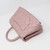 VAN CLEEF & ARPELS Chanel 17C Mini Coco Handle Sakura Pink Quilted Caviar with ruthenium hardware 