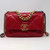 VAN CLEEF 
ARPELS Chanel 19 Bag Small 20P Red Quilted Goatskin with silver, ruthenium and aged gold hardware-1653431328 