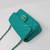 VAN CLEEF 
ARPELS Chanel 17C Mini Rectangular Turquoise Caviar with shiny light gold hardware-1653431547 