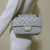 VAN CLEEF 
ARPELS Chanel 20P Mini Reissue Grey Quilted Aged Calfskin with brushed gold hardware 