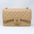 VAN CLEEF 
ARPELS Chanel Classic Jumbo Double Flap Beige Clair Quilted Caviar with gold hardware-1653432234 