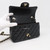 Chanel Classic Mini Rectangular 17B Black Quilted Caviar with light gold hardware.