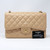 Chanel Classic Jumbo Double Flap Beige Clair Quilted Caviar with gold hardware-1653432436
