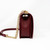 VAN CLEEF & ARPELS Chanel Le Boy New Medium 17C Burgundy Quilted Calfskin with brushed gold hardware 