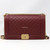 Chanel Le Boy New Medium 17C Burgundy Quilted Calfskin with brushed gold hardware