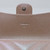 VAN CLEEF 
ARPELS Chanel L-Gusset Flap Wallet 17B Iridescent Rose Gold Chevron Caviar with silver hardware 