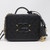 Remaining Balance: Chanel Vanity Case Medium Black Quilted with brushed gold hardware