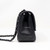 Non-refundable deposit to reserve: Chanel Mini Square 17S So Black Crumpled Calfskin