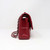 VAN CLEEF & ARPELS Remaining balance: Chanel Classic 17B Medium Red Quilted Caviar with silver hardware 