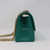 Chanel Reissue Mini 19A Green Quilted Aged Calfskin with shiny gold hardware