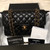 Chanel Classic Small Double Flap Black Quilted Caviar with gold hardware-1653433639