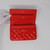 VAN CLEEF & ARPELS Partial payment: Chanel Classic Wallet on Chain Red Quilted with silver hardware 