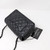VAN CLEEF & ARPELS Chanel Classic Mini Rectangular 17S So Black Crumpled Calfskin with shiny black hardware 