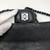 VAN CLEEF & ARPELS Chanel Classic Mini Rectangular 17S So Black Crumpled Calfskin with shiny black hardware 