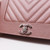 Chanel Wallet on Chain 19P Iridescent Rose Gold Caviar with silver hardware