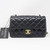 Chanel Classic Mini Rectangular 19S Black Quilted Lambskin with brushed gold hardware