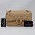 RESERVED Classic Chanel Medium Double Flap Beige Quilted Caviar with gold hardware